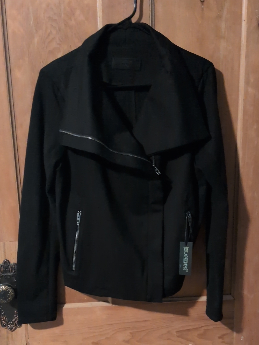 Blank NYC Women's Asymmetrical Zip Jacket